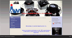 Desktop Screenshot of industriasanvi.com